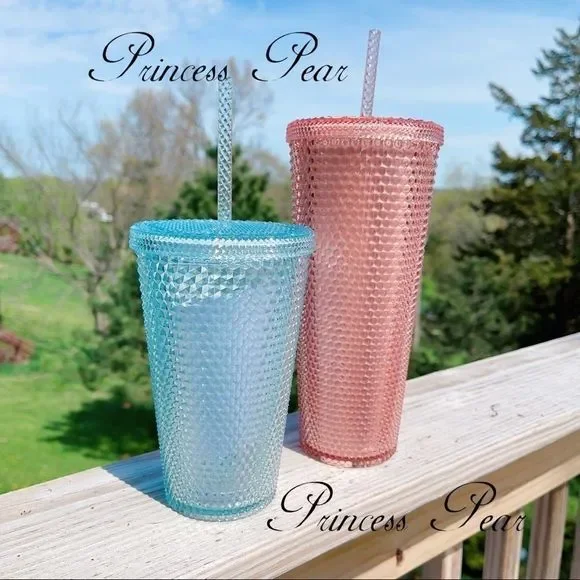 Starbucks Pale rose & Icy Blue Studded - Picture 4 of 7